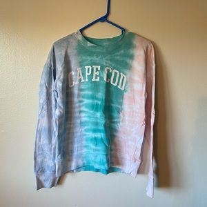 Cuffys Cape Cod Tye Dye Sweatshirt.